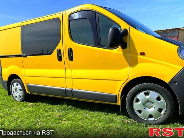 Опель Виваро 2005 в Одессе на Automoto.ua Желтый Опель Виваро, объемом двигателя 1.9 л и пробегом 0 тыс. км за 6200 $, фото 2 на Automoto.ua
