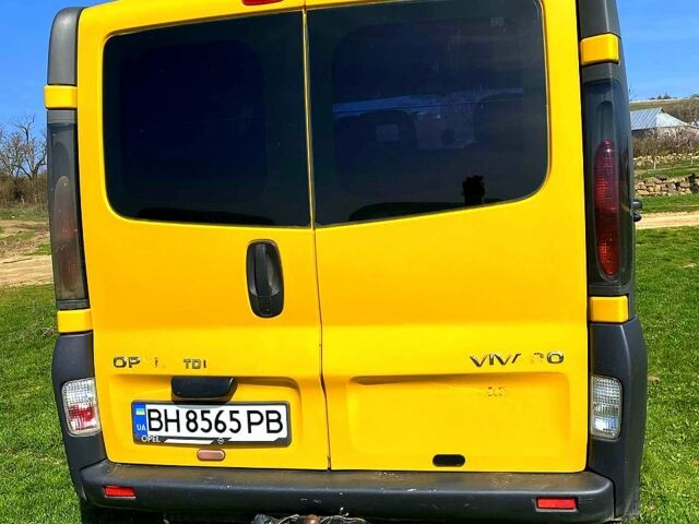 Опель Виваро 2005 в Одессе на Automoto.ua Желтый Опель Виваро, объемом двигателя 1.9 л и пробегом 0 тыс. км за 6200 $, фото 3 на Automoto.ua