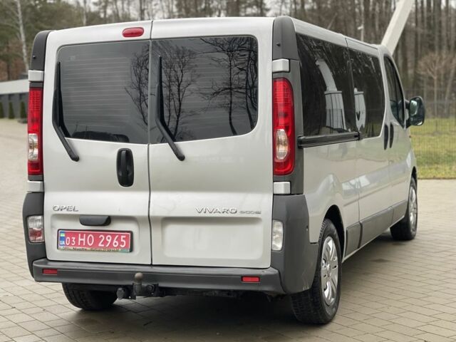 Сірий Опель Віваро, об'ємом двигуна 2 л та пробігом 272 тис. км за 13999 $, фото 7 на Automoto.ua