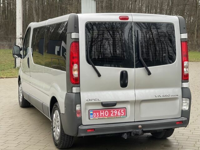 Сірий Опель Віваро, об'ємом двигуна 2 л та пробігом 272 тис. км за 13999 $, фото 5 на Automoto.ua