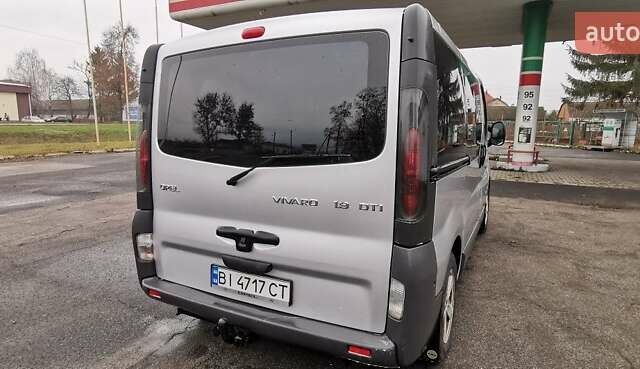 Серый Опель Виваро, объемом двигателя 1.9 л и пробегом 200 тыс. км за 6800 $, фото 1 на Automoto.ua