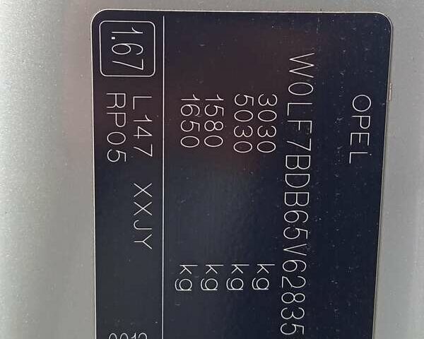 Серый Опель Виваро, объемом двигателя 2.46 л и пробегом 420 тыс. км за 6800 $, фото 10 на Automoto.ua