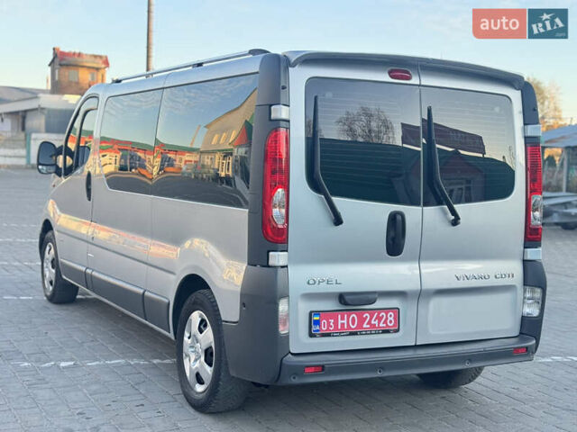Серый Опель Виваро, объемом двигателя 2 л и пробегом 285 тыс. км за 13950 $, фото 11 на Automoto.ua