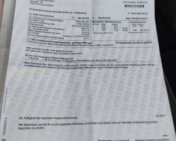 Серый Опель Виваро, объемом двигателя 2 л и пробегом 270 тыс. км за 15200 $, фото 51 на Automoto.ua