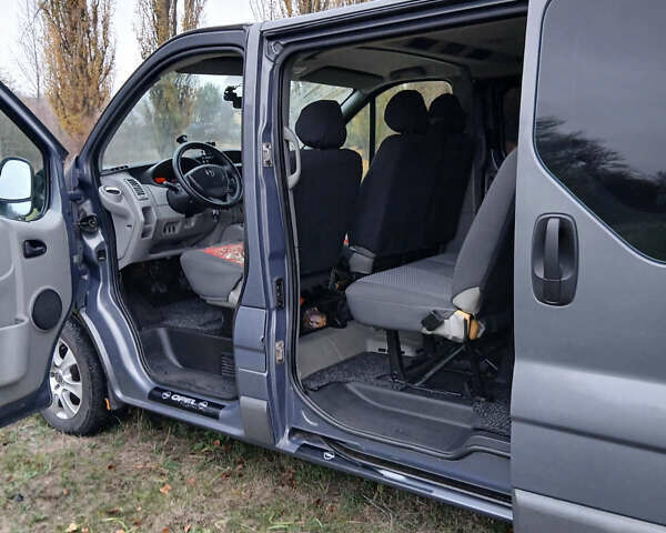 Серый Опель Виваро, объемом двигателя 2 л и пробегом 261 тыс. км за 16500 $, фото 6 на Automoto.ua