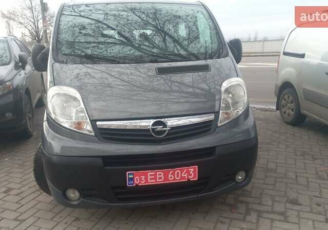Серый Опель Виваро, объемом двигателя 2 л и пробегом 307 тыс. км за 14600 $, фото 9 на Automoto.ua