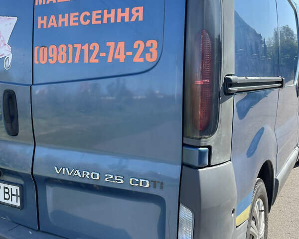 Синий Опель Виваро, объемом двигателя 2.46 л и пробегом 300 тыс. км за 5000 $, фото 5 на Automoto.ua