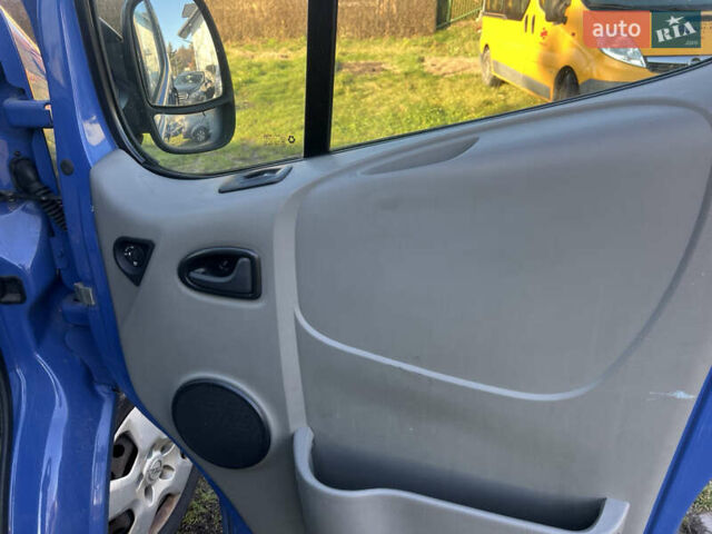 Синий Опель Виваро, объемом двигателя 2 л и пробегом 189 тыс. км за 6800 $, фото 11 на Automoto.ua