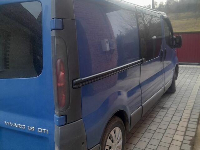 Синий Опель Виваро, объемом двигателя 1.9 л и пробегом 375 тыс. км за 6099 $, фото 1 на Automoto.ua