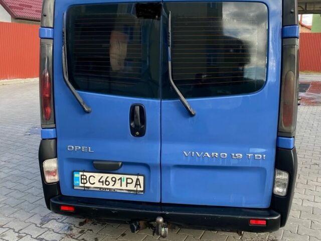 Синий Опель Виваро, объемом двигателя 1.9 л и пробегом 478 тыс. км за 6800 $, фото 3 на Automoto.ua