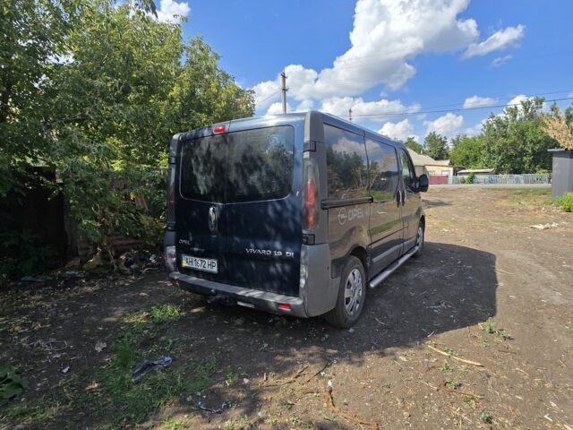 Синий Опель Виваро, объемом двигателя 1.9 л и пробегом 220 тыс. км за 4700 $, фото 2 на Automoto.ua