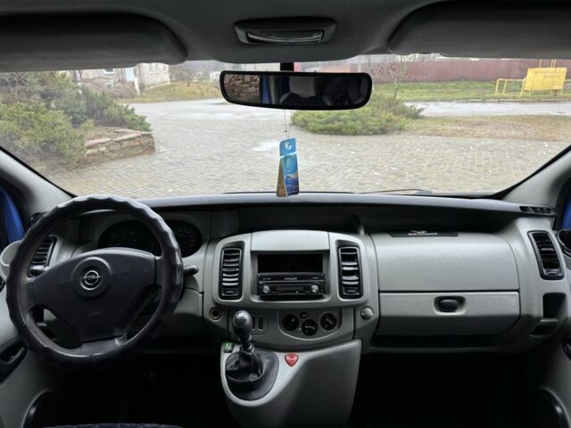 Синий Опель Виваро, объемом двигателя 2 л и пробегом 290 тыс. км за 7200 $, фото 16 на Automoto.ua