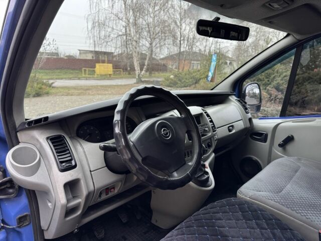 Синий Опель Виваро, объемом двигателя 2 л и пробегом 290 тыс. км за 7200 $, фото 13 на Automoto.ua