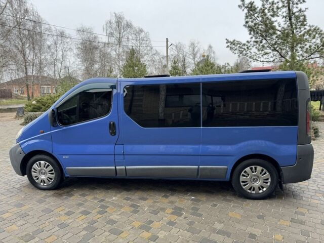 Синий Опель Виваро, объемом двигателя 2 л и пробегом 290 тыс. км за 7200 $, фото 10 на Automoto.ua