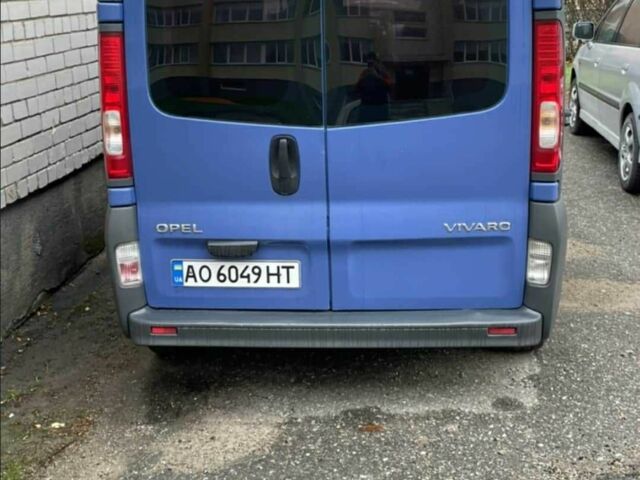 Синий Опель Виваро, объемом двигателя 2 л и пробегом 588 тыс. км за 8650 $, фото 3 на Automoto.ua