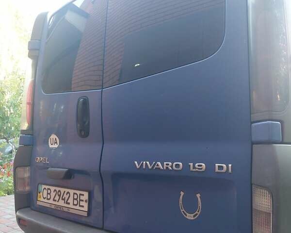 Синий Опель Виваро, объемом двигателя 1.9 л и пробегом 396 тыс. км за 4700 $, фото 1 на Automoto.ua