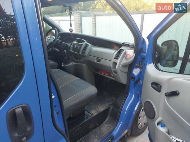 Синий Опель Виваро, объемом двигателя 1.9 л и пробегом 396 тыс. км за 4700 $, фото 14 на Automoto.ua