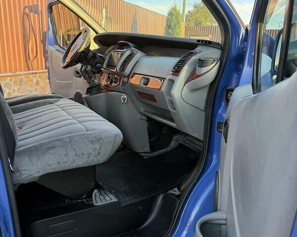 Синий Опель Виваро, объемом двигателя 1.87 л и пробегом 396 тыс. км за 6700 $, фото 11 на Automoto.ua