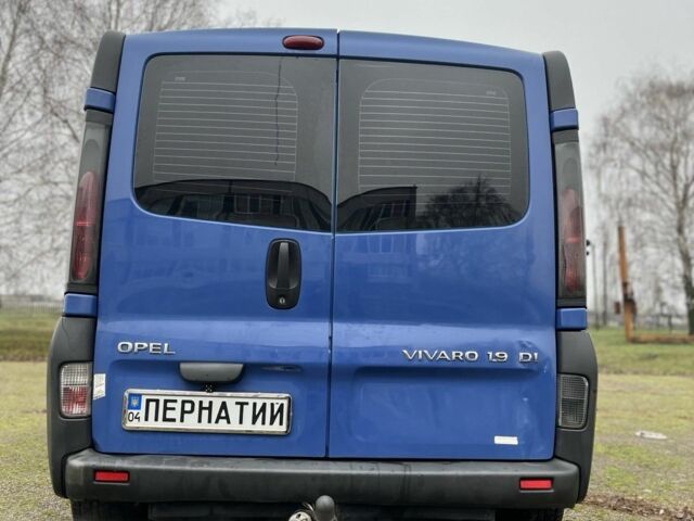 Синій Опель Віваро, об'ємом двигуна 0 л та пробігом 256 тис. км за 7000 $, фото 8 на Automoto.ua