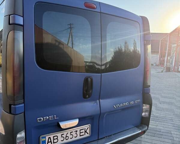 Синий Опель Виваро, объемом двигателя 1.87 л и пробегом 396 тыс. км за 6700 $, фото 31 на Automoto.ua