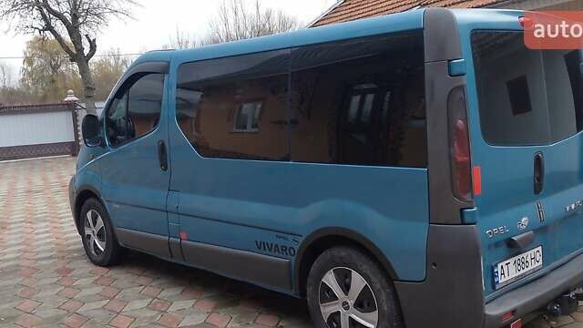 Синій Опель Віваро, об'ємом двигуна 1.87 л та пробігом 280 тис. км за 7200 $, фото 5 на Automoto.ua