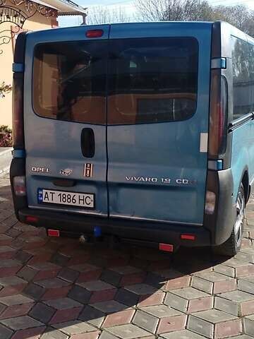 Синий Опель Виваро, объемом двигателя 1.87 л и пробегом 280 тыс. км за 7200 $, фото 4 на Automoto.ua