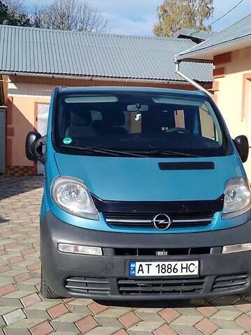 Синий Опель Виваро, объемом двигателя 1.87 л и пробегом 280 тыс. км за 7200 $, фото 1 на Automoto.ua