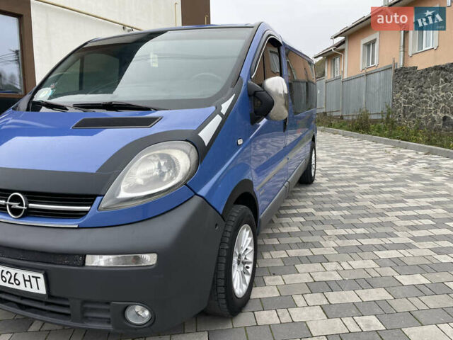 Синій Опель Віваро, об'ємом двигуна 1.9 л та пробігом 286 тис. км за 9150 $, фото 10 на Automoto.ua