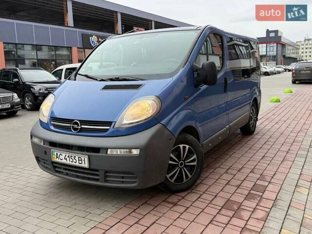 Синий Опель Виваро, объемом двигателя 1.9 л и пробегом 295 тыс. км за 6900 $, фото 3 на Automoto.ua
