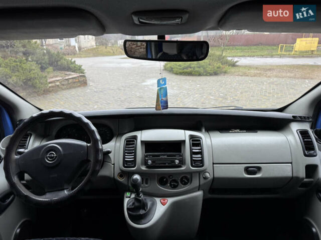 Синий Опель Виваро, объемом двигателя 2 л и пробегом 290 тыс. км за 7200 $, фото 16 на Automoto.ua