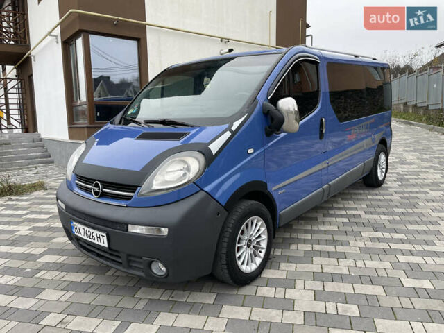 Синій Опель Віваро, об'ємом двигуна 1.9 л та пробігом 286 тис. км за 9150 $, фото 7 на Automoto.ua