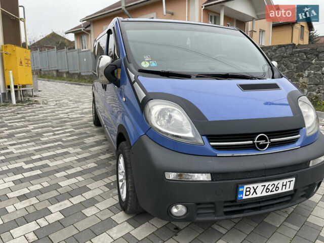 Синій Опель Віваро, об'ємом двигуна 1.9 л та пробігом 286 тис. км за 9150 $, фото 12 на Automoto.ua