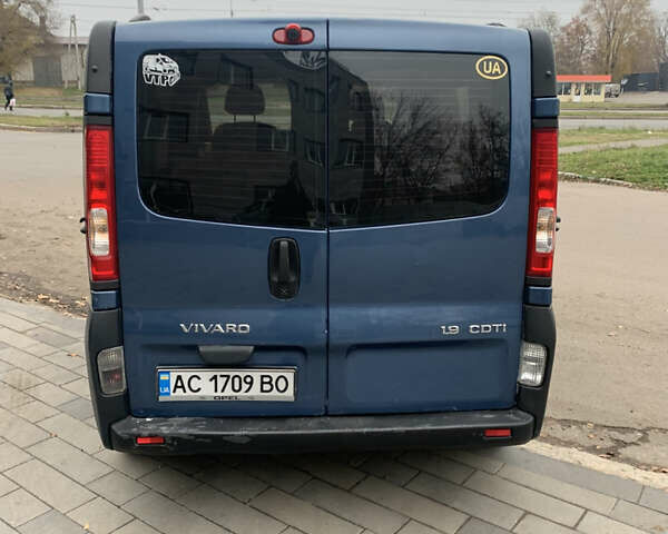 Синий Опель Виваро, объемом двигателя 1.87 л и пробегом 233 тыс. км за 6750 $, фото 3 на Automoto.ua