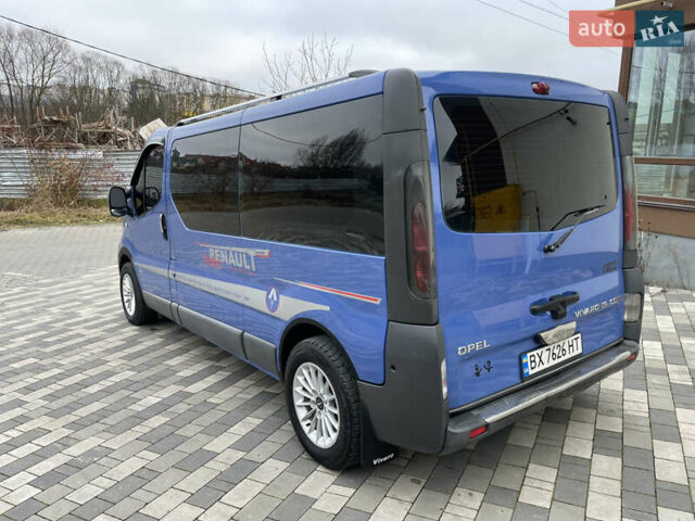 Синій Опель Віваро, об'ємом двигуна 1.9 л та пробігом 286 тис. км за 9150 $, фото 22 на Automoto.ua