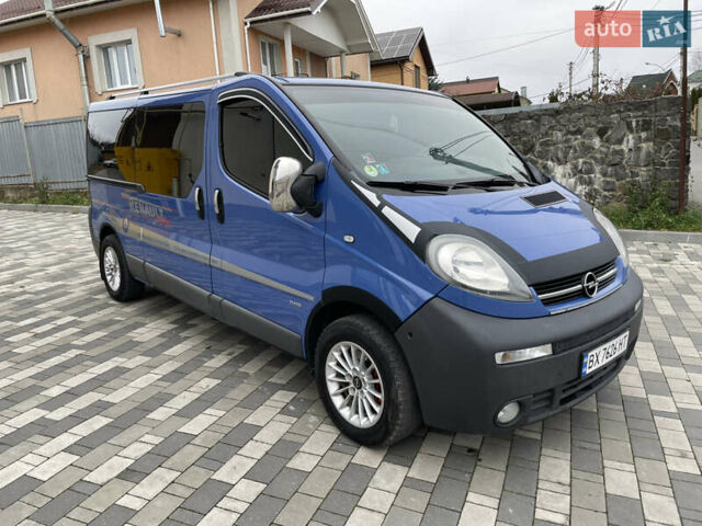 Синій Опель Віваро, об'ємом двигуна 1.9 л та пробігом 286 тис. км за 9150 $, фото 13 на Automoto.ua