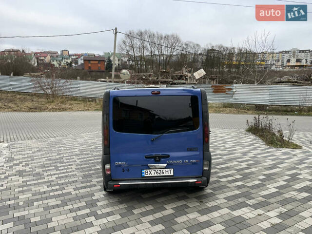 Синій Опель Віваро, об'ємом двигуна 1.9 л та пробігом 286 тис. км за 9150 $, фото 20 на Automoto.ua