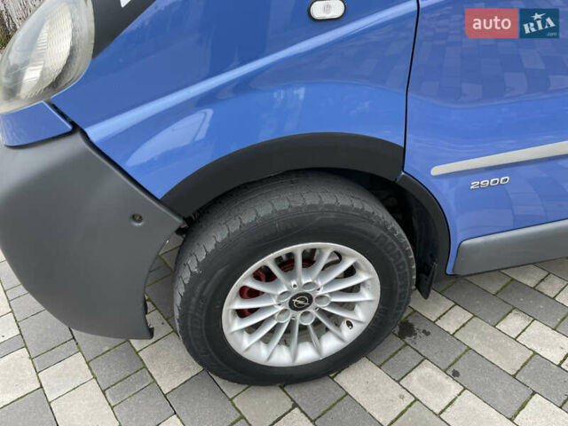 Синій Опель Віваро, об'ємом двигуна 1.9 л та пробігом 286 тис. км за 9150 $, фото 27 на Automoto.ua