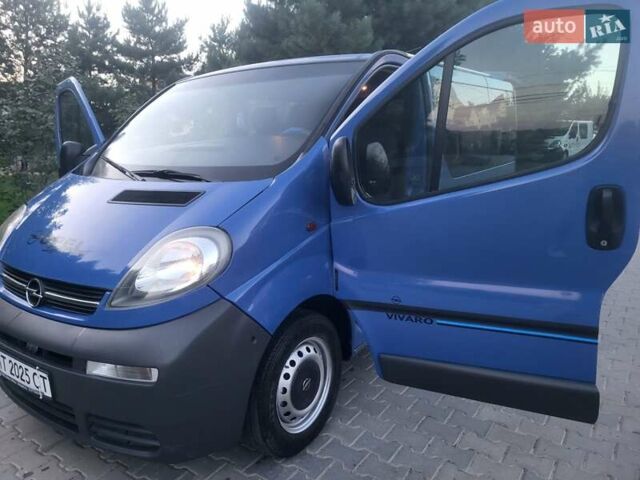 Синий Опель Виваро, объемом двигателя 1.87 л и пробегом 222 тыс. км за 7999 $, фото 72 на Automoto.ua