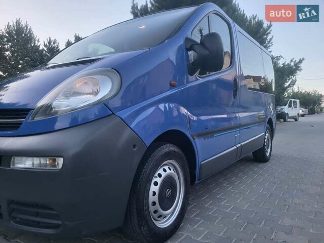 Синий Опель Виваро, объемом двигателя 1.87 л и пробегом 222 тыс. км за 7999 $, фото 41 на Automoto.ua