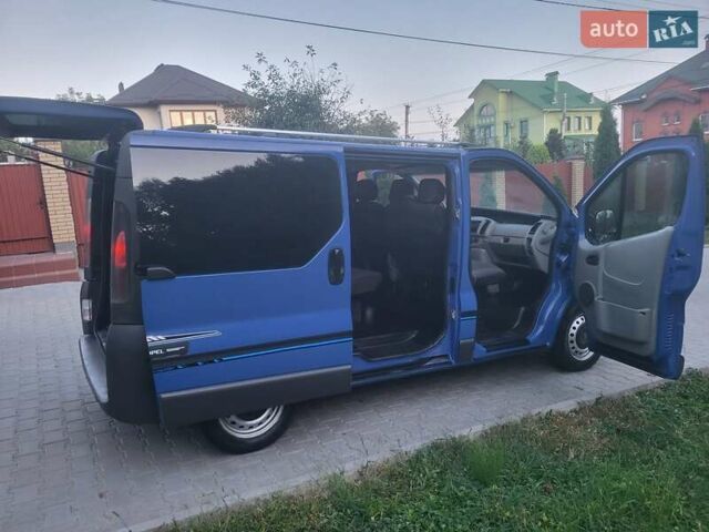 Синий Опель Виваро, объемом двигателя 1.87 л и пробегом 222 тыс. км за 7999 $, фото 51 на Automoto.ua