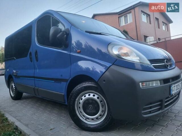Синий Опель Виваро, объемом двигателя 1.87 л и пробегом 222 тыс. км за 7999 $, фото 7 на Automoto.ua