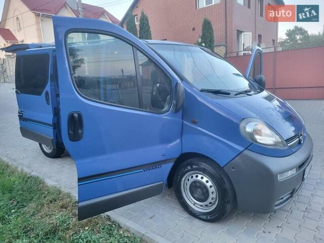 Синий Опель Виваро, объемом двигателя 1.87 л и пробегом 222 тыс. км за 7999 $, фото 56 на Automoto.ua