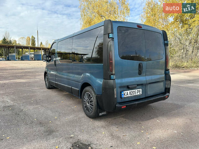 Синий Опель Виваро, объемом двигателя 1.87 л и пробегом 286 тыс. км за 7800 $, фото 8 на Automoto.ua