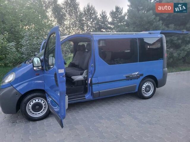 Синий Опель Виваро, объемом двигателя 1.87 л и пробегом 222 тыс. км за 7999 $, фото 62 на Automoto.ua