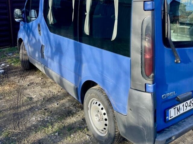 Синій Опель Віваро, об'ємом двигуна 1.9 л та пробігом 290 тис. км за 5000 $, фото 1 на Automoto.ua