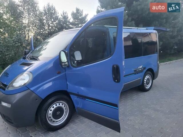 Синий Опель Виваро, объемом двигателя 1.87 л и пробегом 222 тыс. км за 7999 $, фото 71 на Automoto.ua