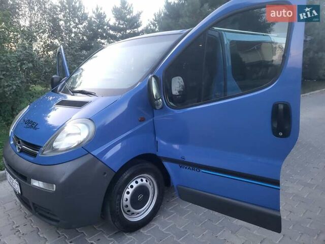 Синий Опель Виваро, объемом двигателя 1.87 л и пробегом 222 тыс. км за 7999 $, фото 66 на Automoto.ua