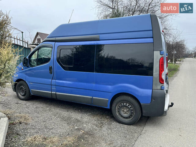 Синій Опель Віваро, об'ємом двигуна 2 л та пробігом 495 тис. км за 8700 $, фото 3 на Automoto.ua