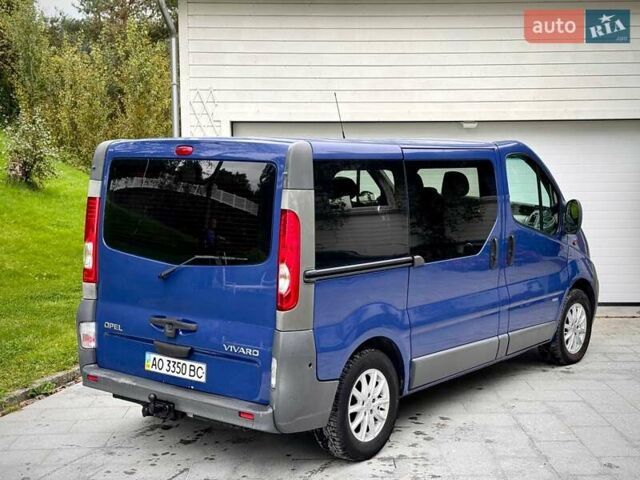 Синій Опель Віваро, об'ємом двигуна 2 л та пробігом 185 тис. км за 10500 $, фото 5 на Automoto.ua