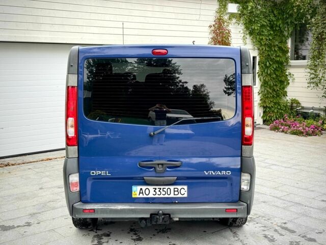Синій Опель Віваро, об'ємом двигуна 2 л та пробігом 185 тис. км за 10500 $, фото 5 на Automoto.ua